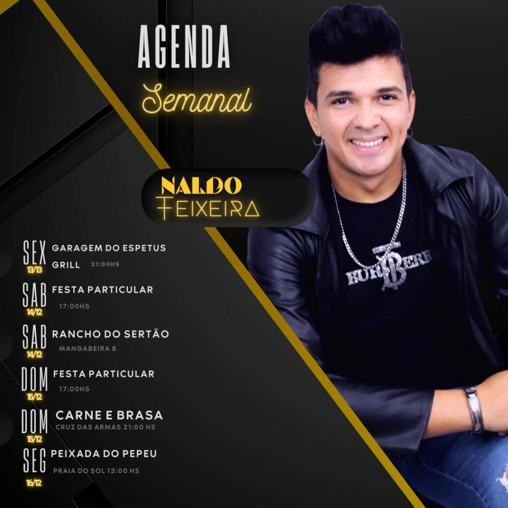 Confira As Atrações Musicais Do Final De Semana Na Agenda Cultural ParaÍba